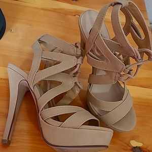 Tan heels